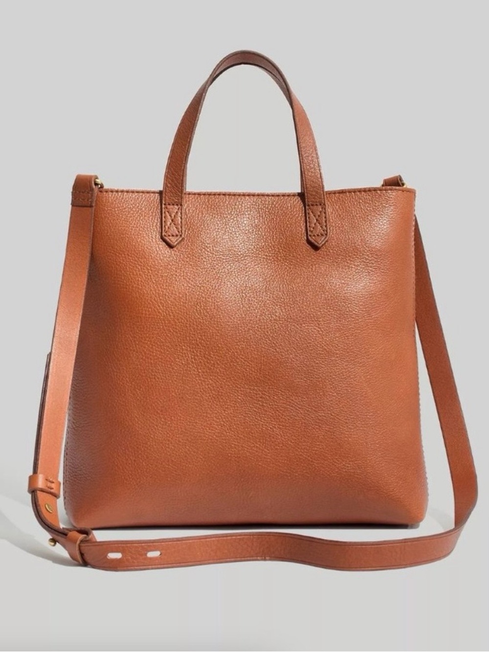 Madewell The Zip Top Transport Crossbody WITH EXTRA STRAP